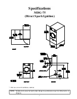 Предварительный просмотр 11 страницы Maytag MDG-75 Installation Manual