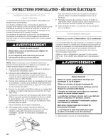 Предварительный просмотр 28 страницы Maytag MDG17CSAWW - 7.4 cu. Ft. Commercial Gas Dryer Installation Instructions Manual