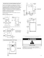 Предварительный просмотр 5 страницы Maytag MDG25PD Installation Instructions Manual