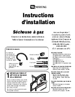 Предварительный просмотр 7 страницы Maytag MDG2706AWW Installation Instructions Manual