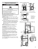 Предварительный просмотр 33 страницы Maytag MDG28PDCWW Installation Instructions Manual