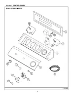 Предварительный просмотр 2 страницы Maytag MDG9206AWW Repair Parts List Manual