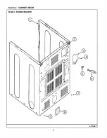 Предварительный просмотр 8 страницы Maytag MDG9206AWW Repair Parts List Manual