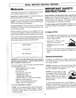 Preview for 2 page of Maytag MEC4430 User Manual