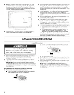 Preview for 4 page of Maytag MEC4430W - 30 in. Electric Cooktop Installation Instructions Manual