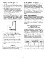 Предварительный просмотр 2 страницы Maytag MEC5430 Installation Instructions