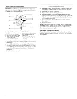 Preview for 6 page of Maytag MEC7424AB0 Installation Instructions Manual