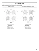 Preview for 5 page of Maytag MEC7430W - 30 in. Electric Cooktop Use And Care Manual