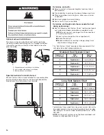 Предварительный просмотр 14 страницы Maytag MED5100DC Installation Instructions Manual