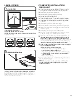 Предварительный просмотр 17 страницы Maytag MED5100DC Installation Instructions Manual