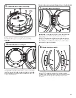 Предварительный просмотр 21 страницы Maytag MED5100DC Installation Instructions Manual