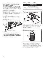 Предварительный просмотр 10 страницы Maytag MED5630HW Installation Instructions Manual