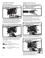 Предварительный просмотр 14 страницы Maytag MED5630HW Installation Instructions Manual