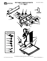 Maytag MED5700TQ1 Parts List предпросмотр