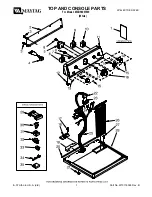 Предварительный просмотр 1 страницы Maytag MED5800TW0 Parts List