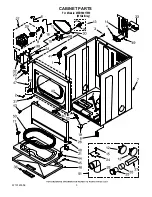 Предварительный просмотр 3 страницы Maytag MED5801TW0 Parts List