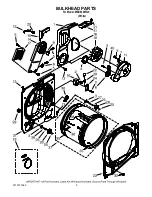 Предварительный просмотр 5 страницы Maytag MED6300TQ0 Parts List