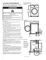 Предварительный просмотр 4 страницы Maytag MED8150EW Installation Instructions Manual