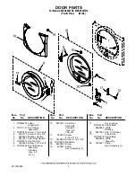 Preview for 7 page of Maytag MED9800TK0 Parts List