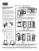 Предварительный просмотр 1 страницы Maytag MEDE300V Product Dimensions