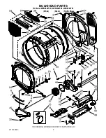 Предварительный просмотр 5 страницы Maytag MEDZ600TB1 Parts List