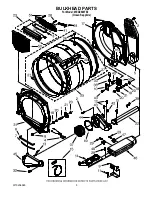 Предварительный просмотр 5 страницы Maytag MEDZ600TE - Epic Z Front Load Electric Dryer Parts Manual