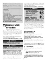 Preview for 2 page of Maytag MEP5775BAB19 Use & Care Manual