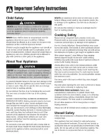 Preview for 3 page of Maytag MEP5775BAB19 Use & Care Manual