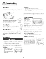 Preview for 15 page of Maytag MER4351AAQ - 30" Electric Range Use And Care Manual