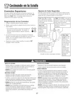 Preview for 58 page of Maytag MER4351AAQ - 30" Electric Range Use And Care Manual