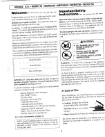 Preview for 2 page of Maytag MER5530 User Manual