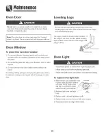 Preview for 20 page of Maytag MER5555QAB Use And Care Manual