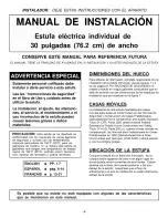 Предварительный просмотр 8 страницы Maytag MER5750BAQ - Electric Range Installation Manual