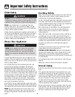 Preview for 3 page of Maytag MER5751BA Use And Care Manual