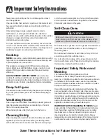 Preview for 4 page of Maytag MER5751BA Use And Care Manual