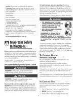 Preview for 2 page of Maytag MER5765RAB Use And Care Manual