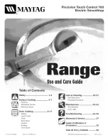 Maytag MER5775QAB Use and care guide Manual preview