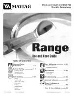 Maytag MER5775RAB - Ceramic Range Use And Care Manual preview