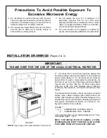 Preview for 2 page of Maytag MER6750AAC Installation Manual