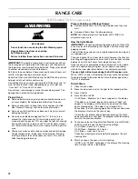 Preview for 12 page of Maytag MES5752BAB Use And Care Manual