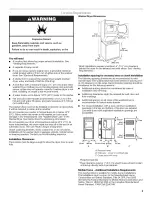 Preview for 3 page of Maytag MET3800TW0 Installation Instructions Manual