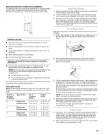 Preview for 15 page of Maytag MET3800TW0 Installation Instructions Manual