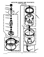 Preview for 15 page of Maytag MET3800TW1 Parts List