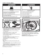 Preview for 8 page of Maytag MET3800XW Use And Care Manual