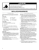 Preview for 2 page of Maytag MET8665XB Installation Instructions Manual