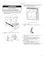 Предварительный просмотр 7 страницы Maytag MEW5524AS0 Installation Instructions Manual