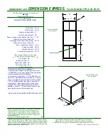 Preview for 1 page of Maytag MEW5527DDB Dimensions