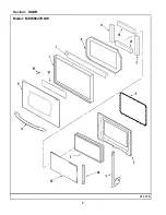 Preview for 8 page of Maytag MEW6627DDW - Electric 27 in. Double Wall Oven Repair Parts List Manual