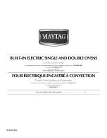 Maytag MEW7527AB00 Use & Care Manual предпросмотр