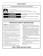 Preview for 3 page of Maytag MEW7527AB00 Use & Care Manual